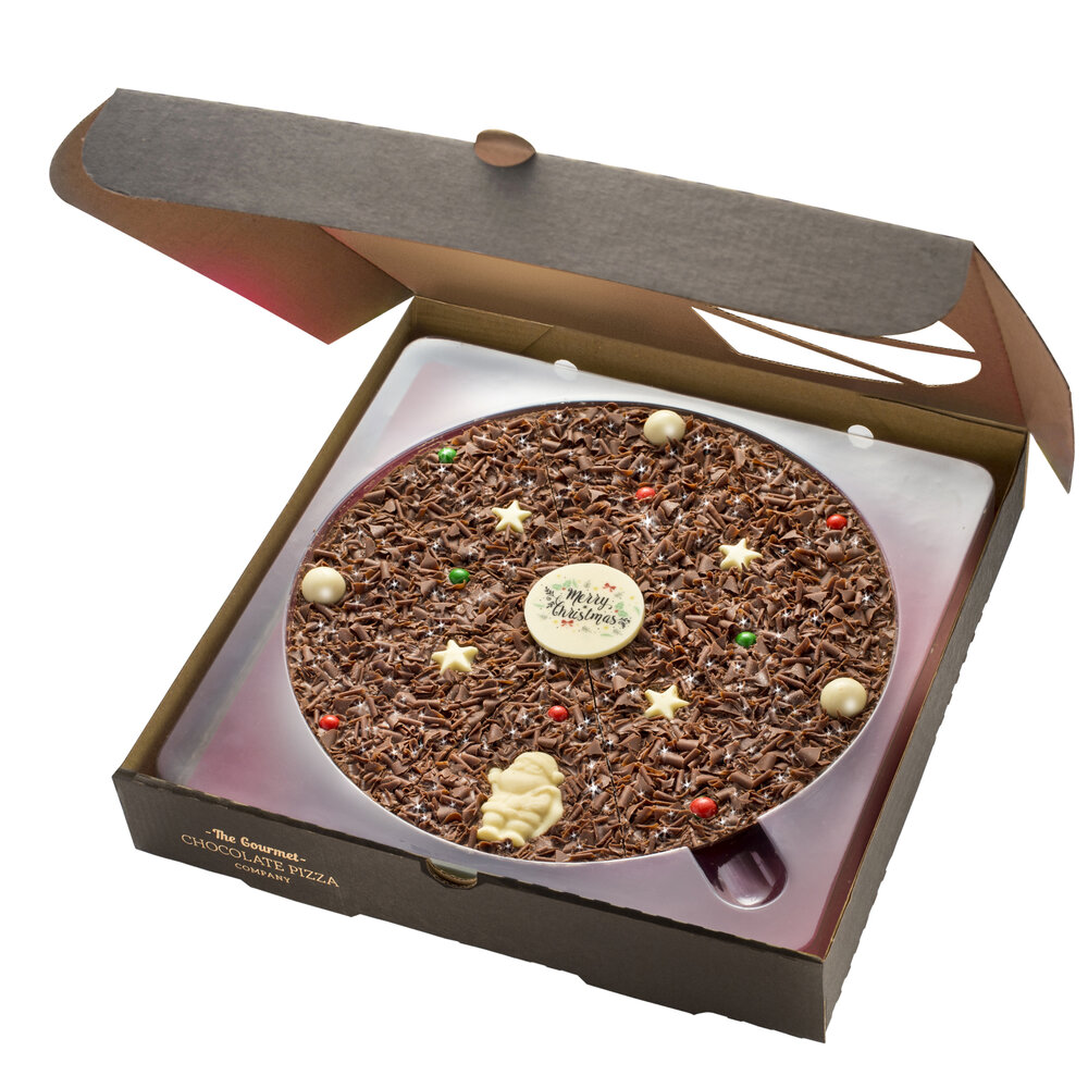 Our 10" Christmas Pizzas make a beautiful gift.